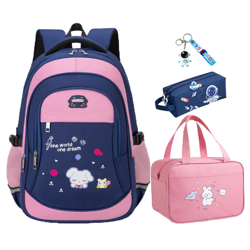 Space Backpack for Boys Girls Kids Elementary School Bags Middle School Primary School Bookbags Set Durable Spaceman Bag Gift