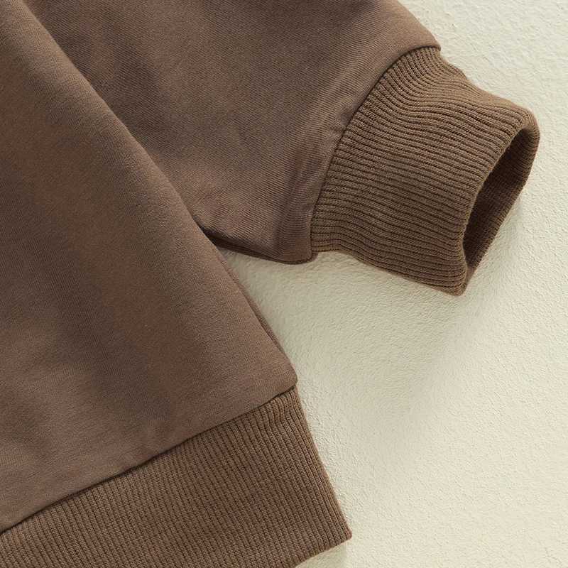 Clothing Sets 2024 Baby Boys Clothes Sets Letter Embroidery Long Sleeve Casual Pullover Sweatshirt+Pants 2pcs Kids Clothes Sports Suits