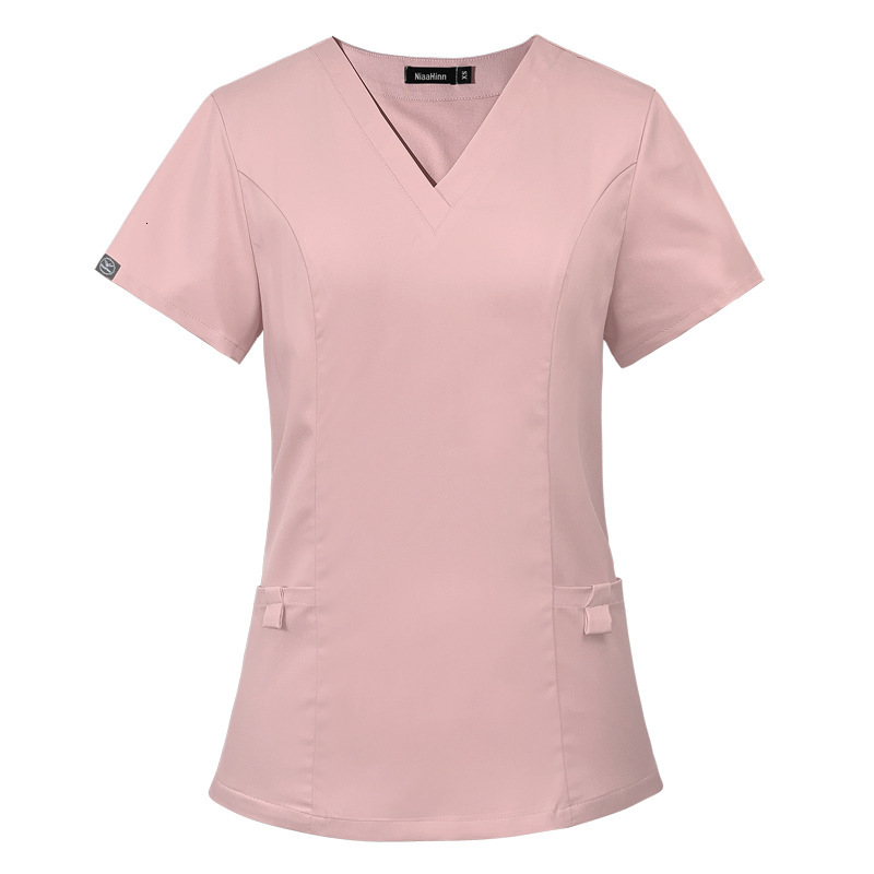 Scrub Set Scrubs for Women Uniform Undefined Designer Two Piece Set Women New Product Washable High Elasticity Leisure Time Fashion Temperament Loose 