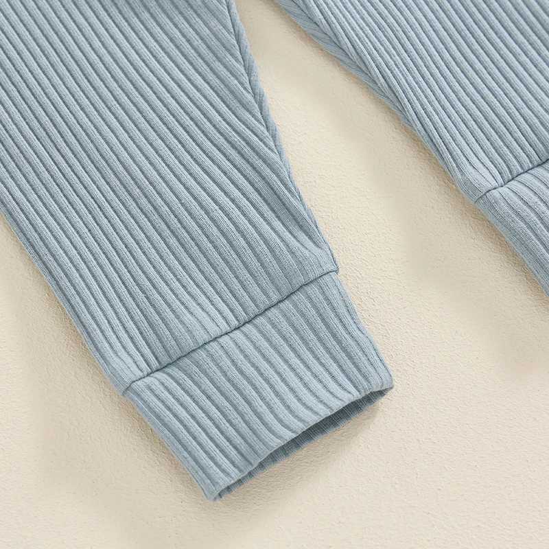 Clothing Sets 0-18M Newborn Infant Baby Boys Clothes Set Long Sleeve Striped Romper with Pants Fall Spring Toddler Clothing Outfits