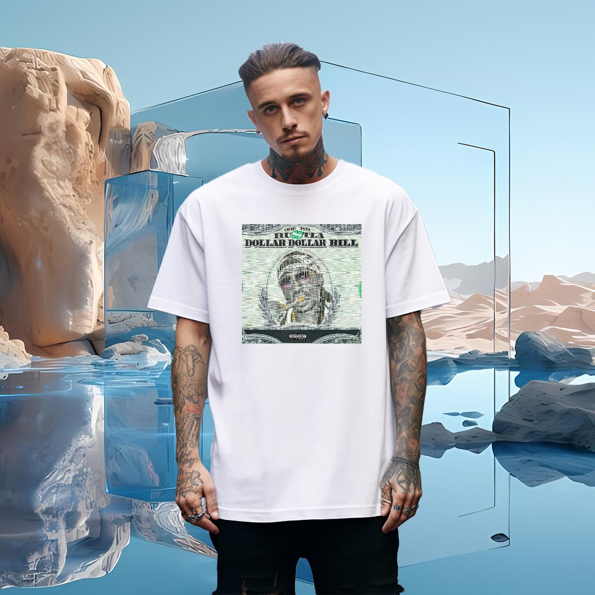 New Designer T Shirt For Man XH 230g Cotton Oversized 4XL Men Tops Tees Sport Breathable Crew Neck Cool Clothings