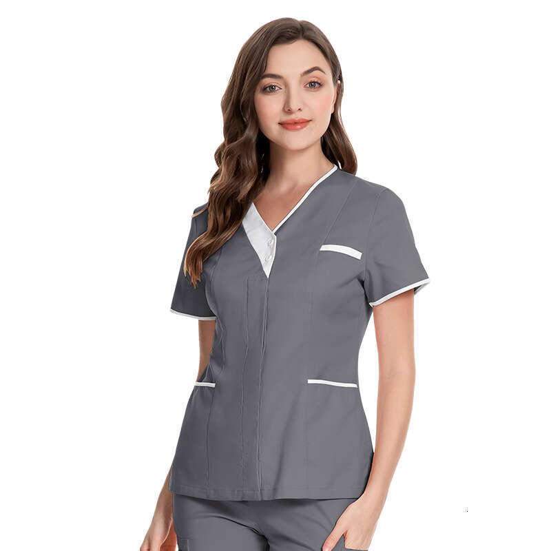Niaa Hinn Scrub Set Undefined New Product French Gentle Wind Show Thinness Washable Long Ventilation Business Affairs Printing Waist Sexy Novelty Bifu