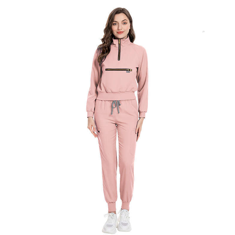 Niaa Hinn Scrubs Undefined New Arrival New Product High Elasticity French Long Gentle Wind Show Thinness New Pattern Printing Temperament Sexy Novelty