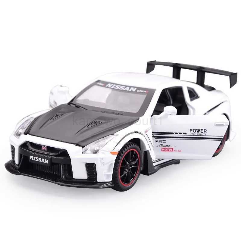 Free Shipping 1 32 NISSAN GTR GT-R R35 R34 Alloy Car Model Diecasts Toy Vehicles Toy Cars Kid Toys For Children Gifts Boy ToyM240717