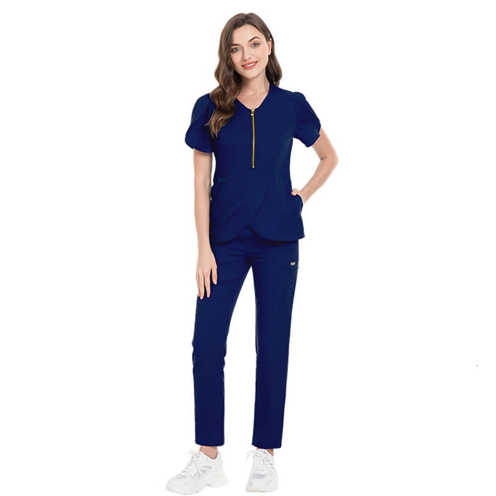 Niaa Hinn Scrub Set Scrubs Undefined Two Piece Set Women New Product New Arrival High Elasticity Washable Fashion New Pattern Ventilation Versatile No