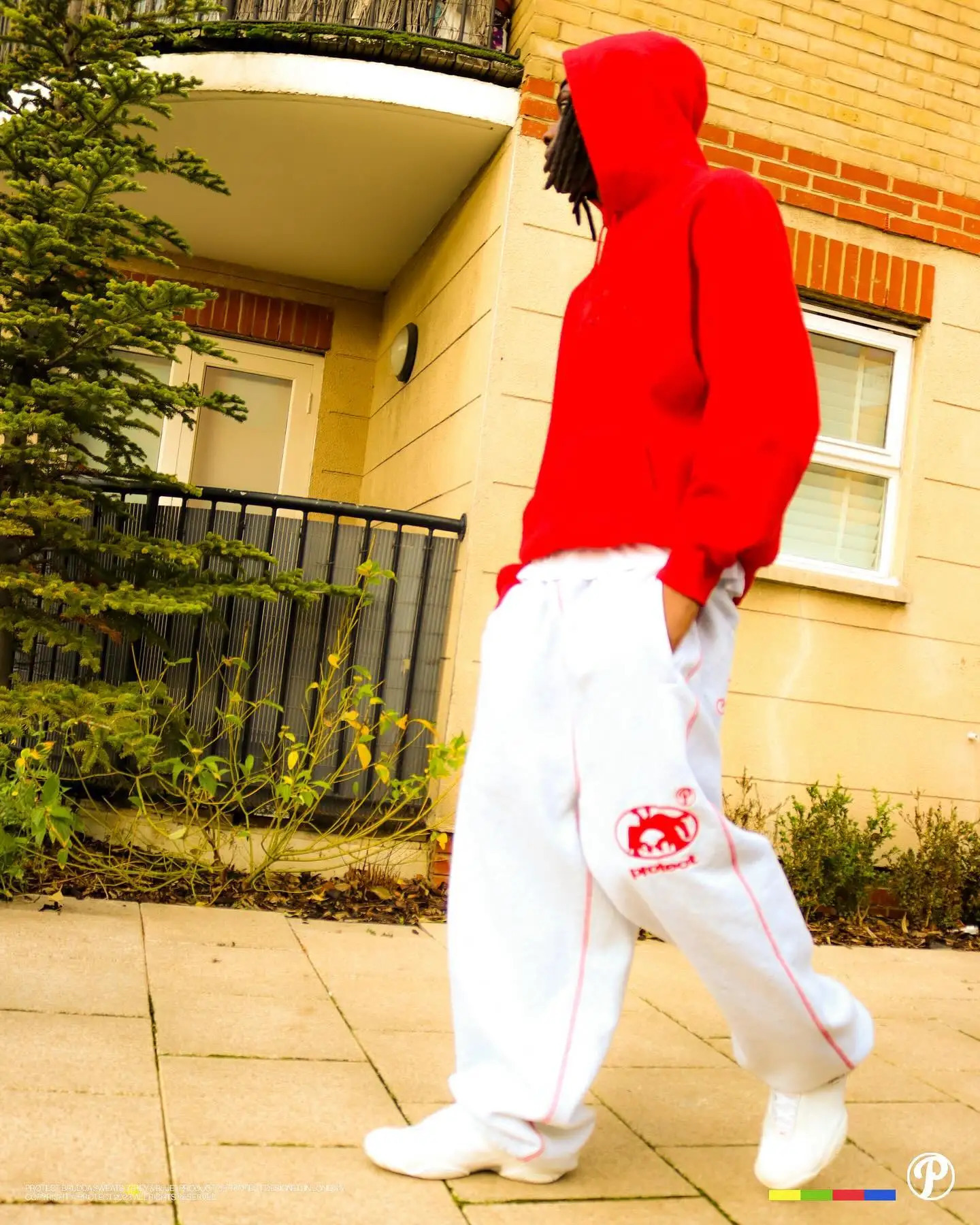 PROTECT Y2K Hip Hop Letter Embroidery Men Women Sweatpants Joggers Baggy Casual Drawstring Cargo Pants Trainning Pants 240708