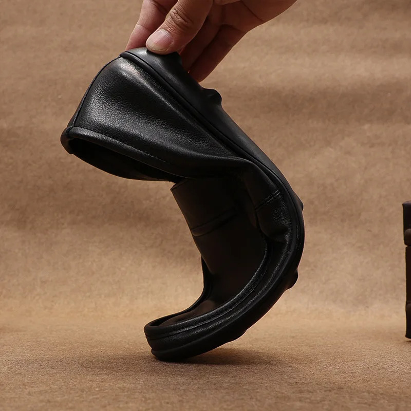 Mens casual shoes Italian mens Loafers Moccasins slip in mens apartments breathable leather mens driving shoes 240715