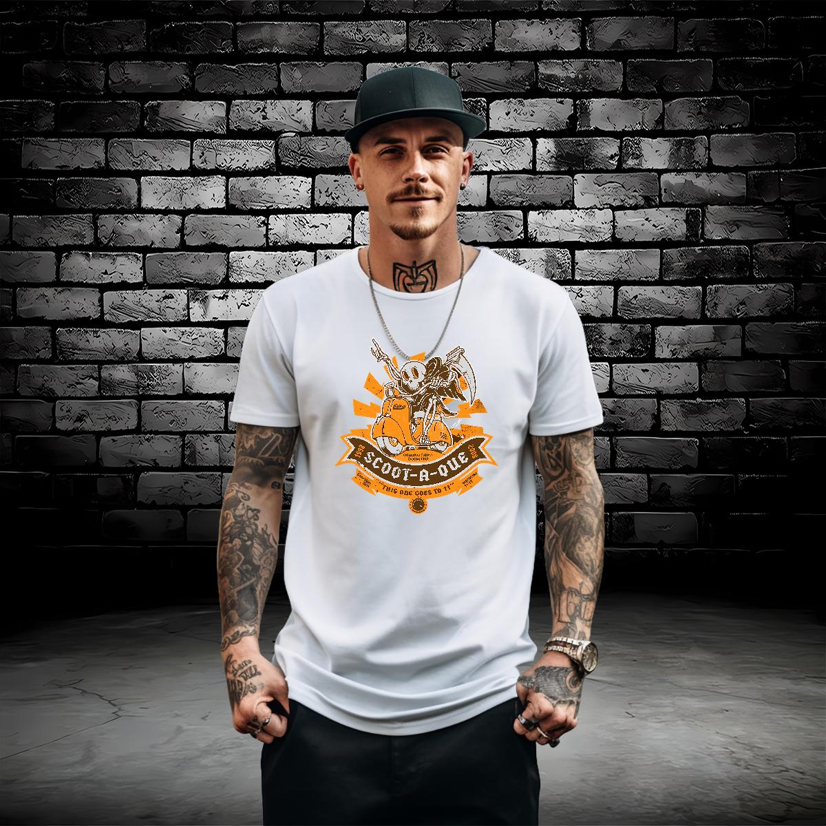 New Designer T Shirts Men Skeleton 180g Cotton 230g Cotton Couples T Shirts Beach Floral Print Comfortable Tops Tees