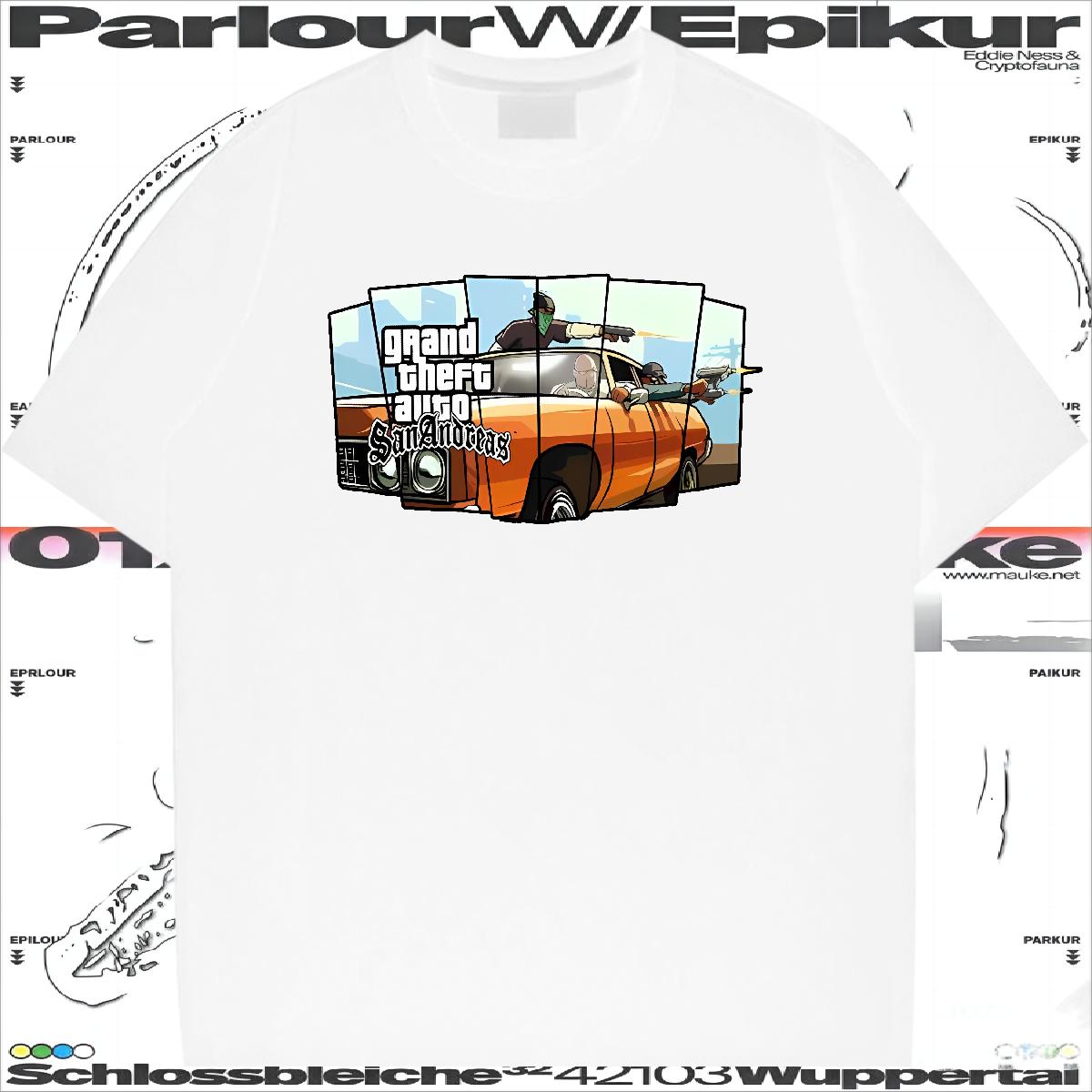 DIY T shirt racing Breathable Short Sleeve 230g Cotton Men Tees Beach DIY Logo Oversized Designer Tops Tees