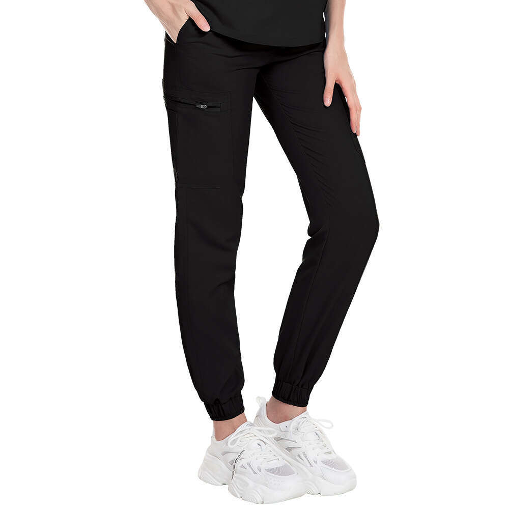 Niaa Hinn Scrubs Zip Up New Product Show Thinness Gentle Wind Non-ironing Long Business Affairs Solid Short Temperament Bifurcated
