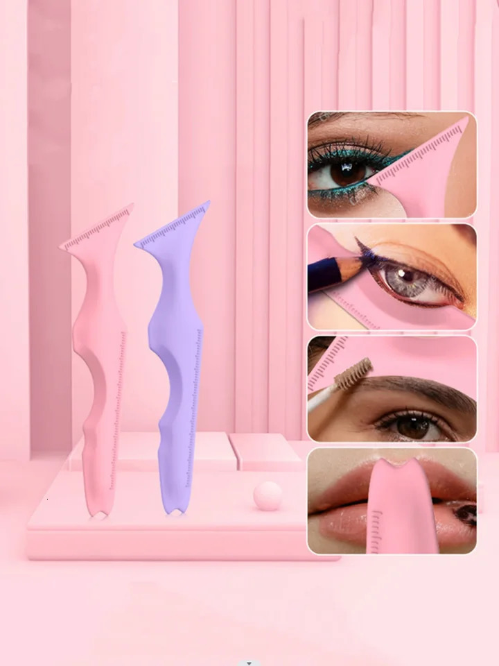 1PS makeup tool used for eyeliner eyelash lipstick silicone gel beauty rules makeup aids 240715