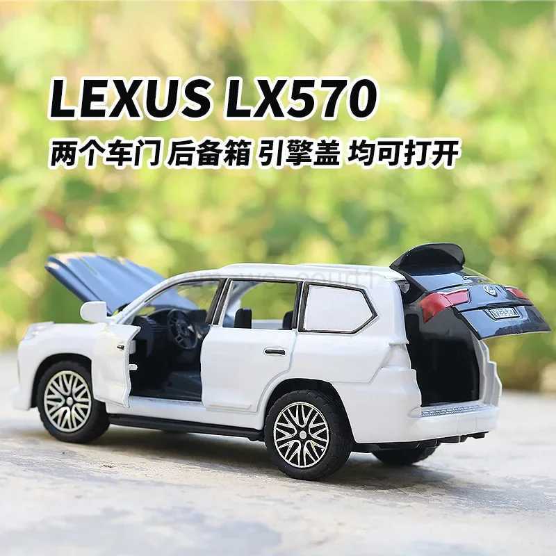 1 36 Lexus LX570 High Simulation Diecast Car Metal Alloy Model Car Childrens toys collection gifts A608M240717