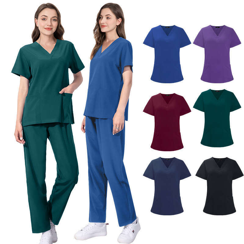 Two Piece Set Women Designer Two Piece Set Women Scrubs Zip Up New Product New Arrival French Long Printing Popular Solid Waist Linen Self-cultivation