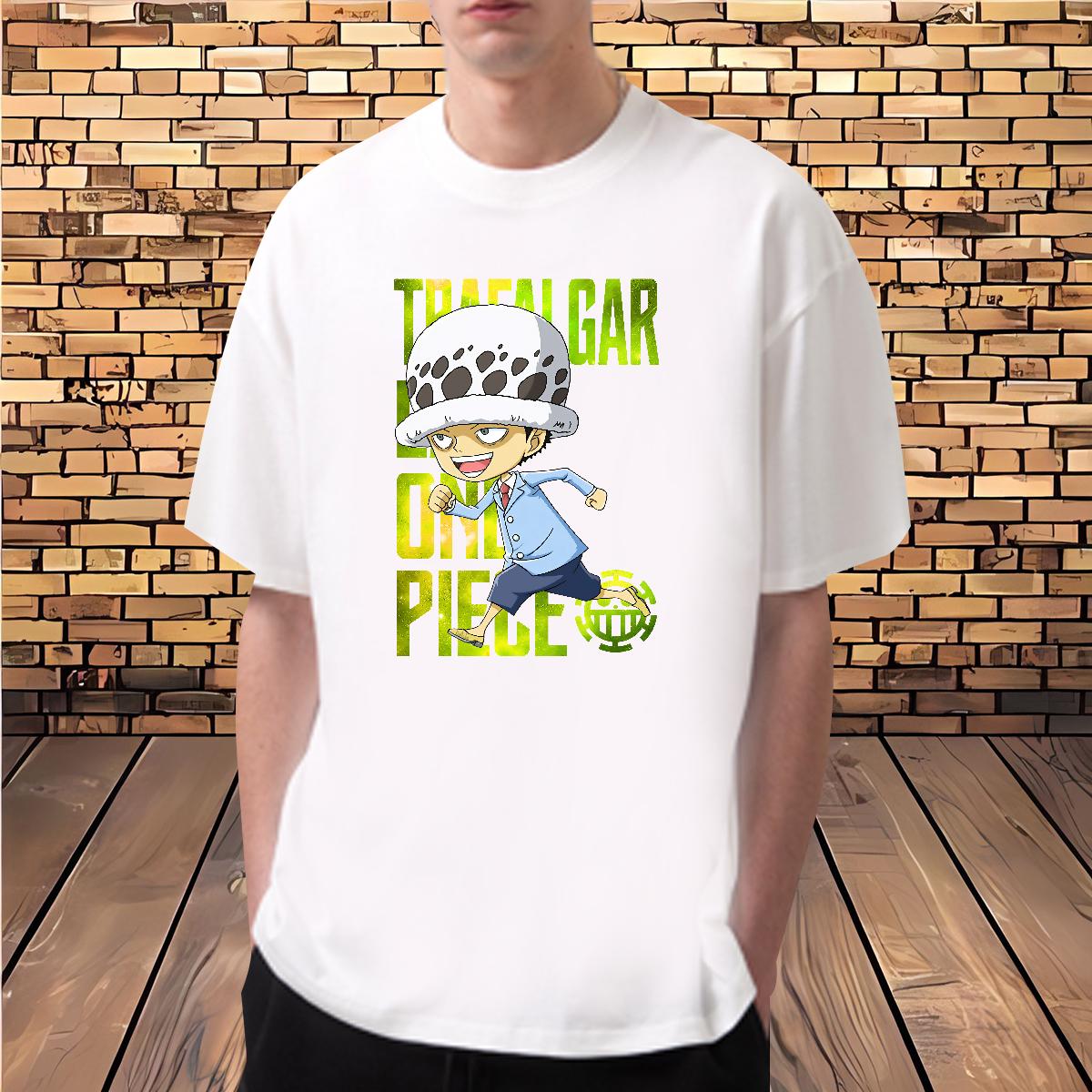 5A Couples T Shirts Mushroom 100% Cotton 230g O-Neck Short Sleeve Cotton Street Wear T-Shirts Custom Big Size 2024 DIY Clothes