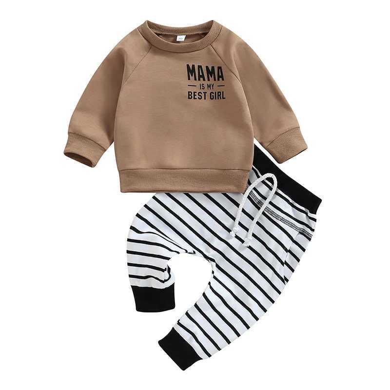 Clothing Sets Autumn Fashion Baby Clothing Toddler Baby Boy Clothes Set Newborn Sweatshirt + Stripe Pants Kids Suit Outfit Costume Sets