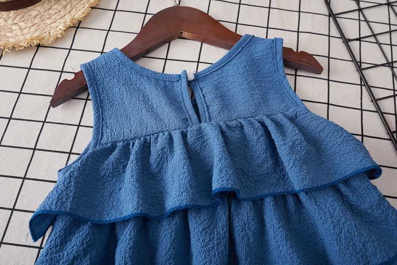 Clothing Sets Girls Clothing Sets 2021 Summer Cotton Vest Two-piece Sleeveless Children Sets Casual Fashion Girls Clothes Suit