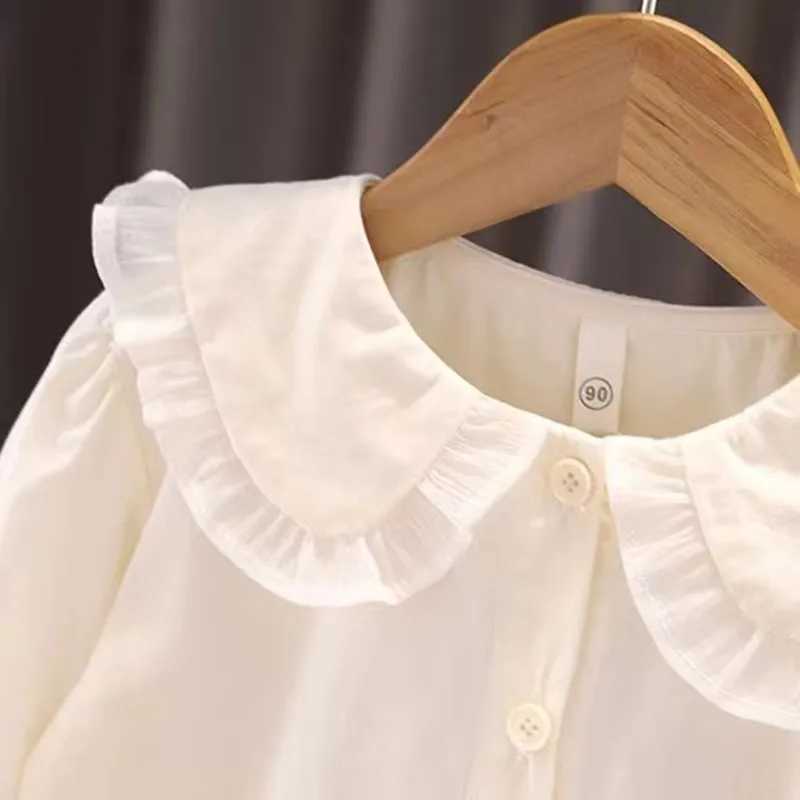 Clothing Sets Girls Spring and Autumn Clothing Set 2024 New Fashionable Girl Top+Pants Three Piece Set for Girls Fashionable Little Girl