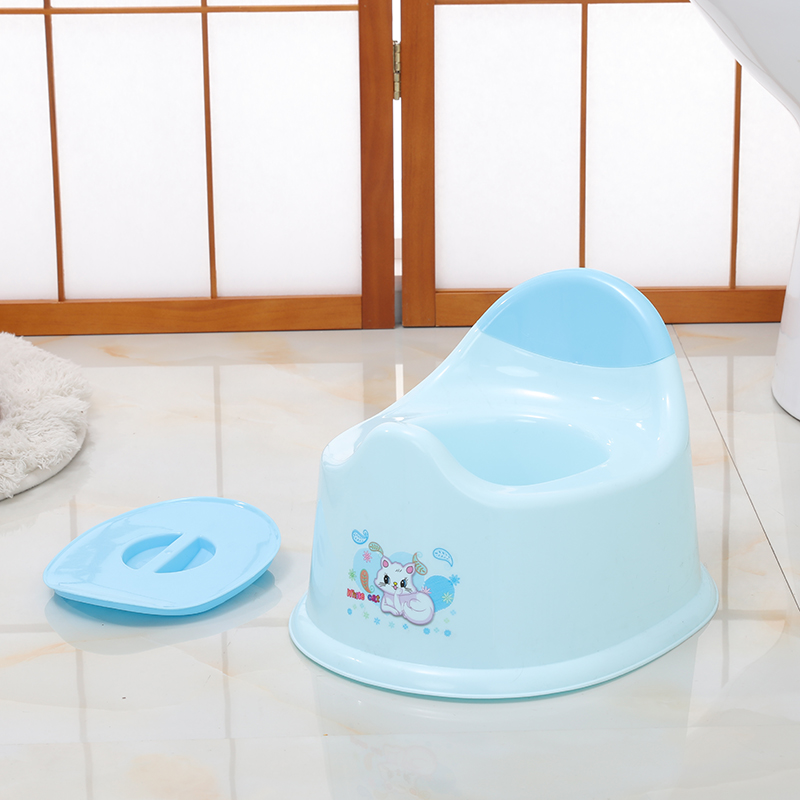 Children's toilet seat, high backrest, children's basin