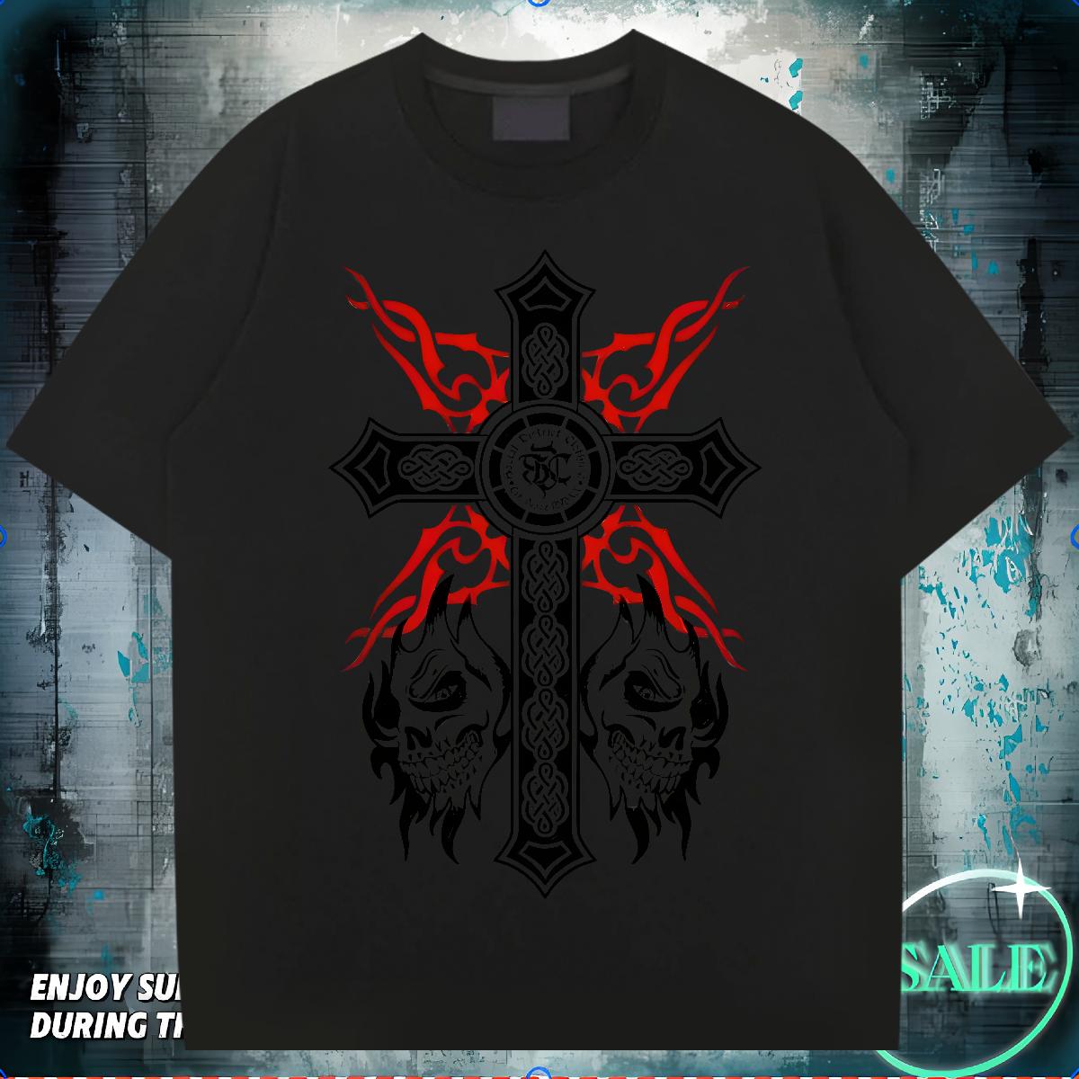 Designer Mens T Shirts fathion 230g 100% Cotton Custom Print Oversized Summer Casual Men Tops Tees Breathable Crew Neck Cool Design