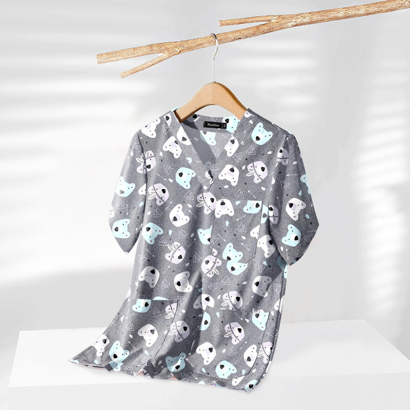Two Piece Set Women Scrubs Scrubs New Arrival Show Thinness Gentle Wind High Elasticity French Temperament Ventilation Linen Short