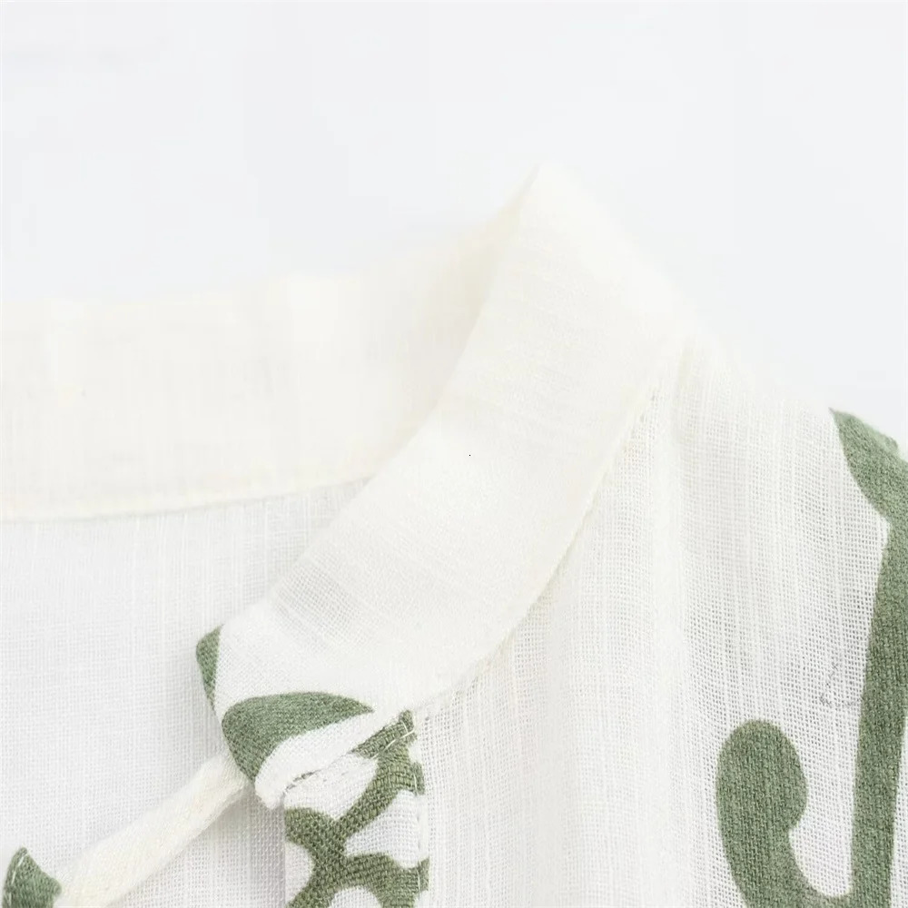 Summer Womens Casual Fashion Slimming Print Holiday Style Mini Dress 240715