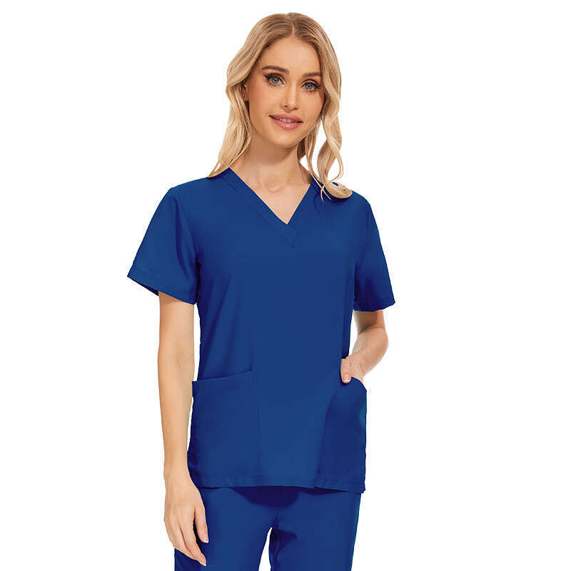Niaa Hinn Scrubs Set Undefined Scrubs New Product French Washable Show Thinness Non-ironing Gentle Wind Printing Ventilation New Pattern Leisure Time 