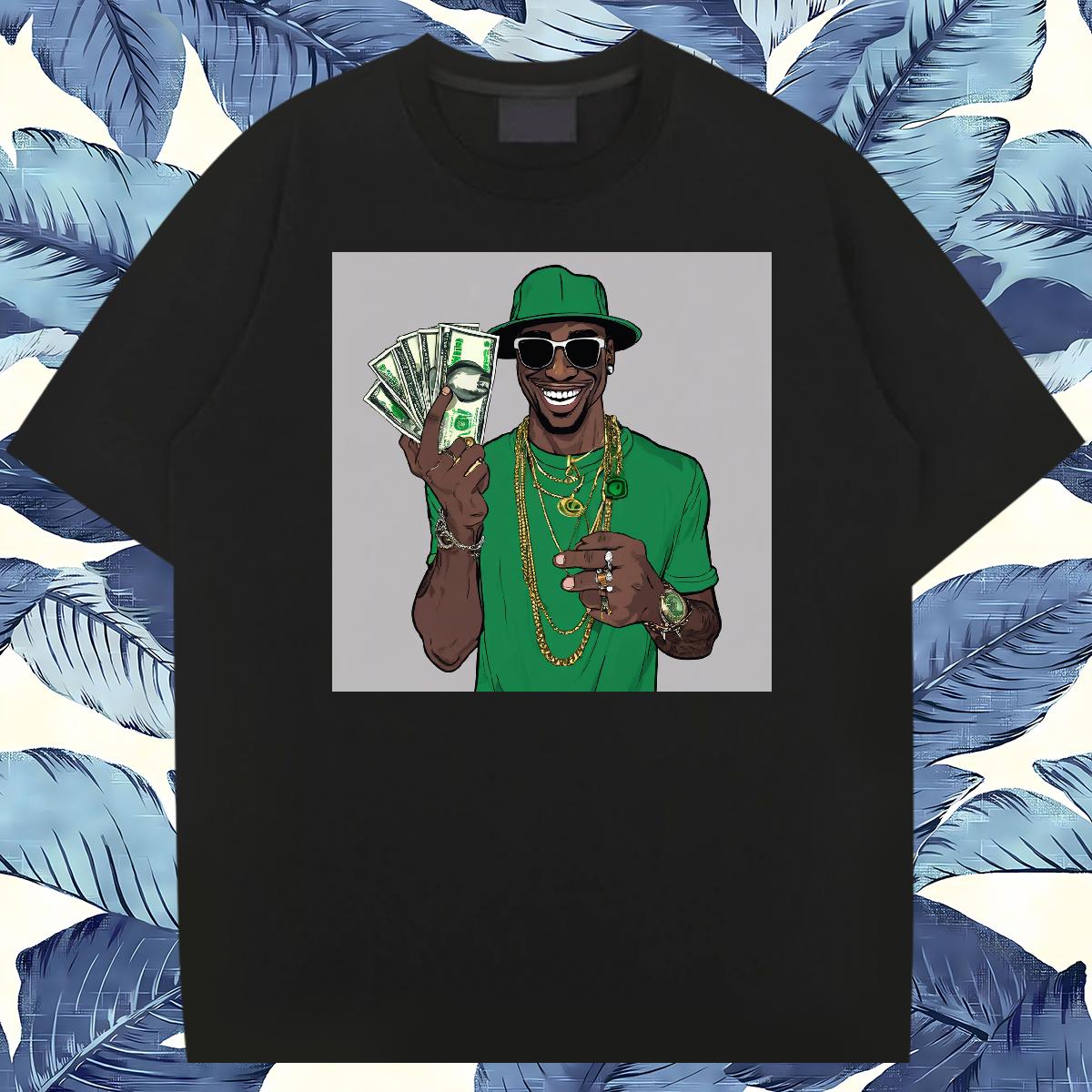 Loose Fit Couples T Shirts XH 100% Cotton 230g Crew Neck Cotton Hip Hop Street T-Shirts for Men Custom Printing Classic Tops