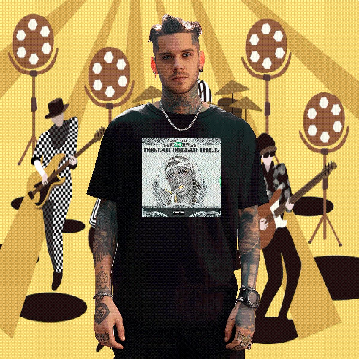 Classic Men Tees XH 230g 100% Cotton Cotton Breathable Short Sleeve Home Outdoor T shirt Skull 2024 New Clothes