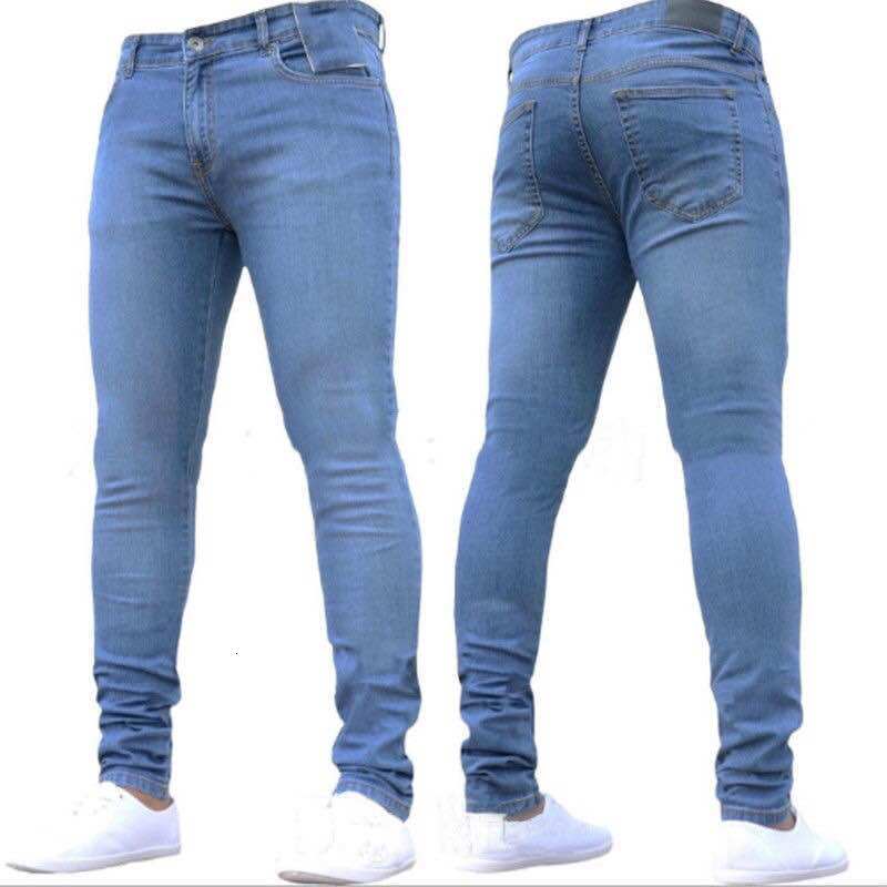 Large 24-46 Jeans Big size black pants Men Jumbo Long Plus Size Men's Casual Fashion Jeans