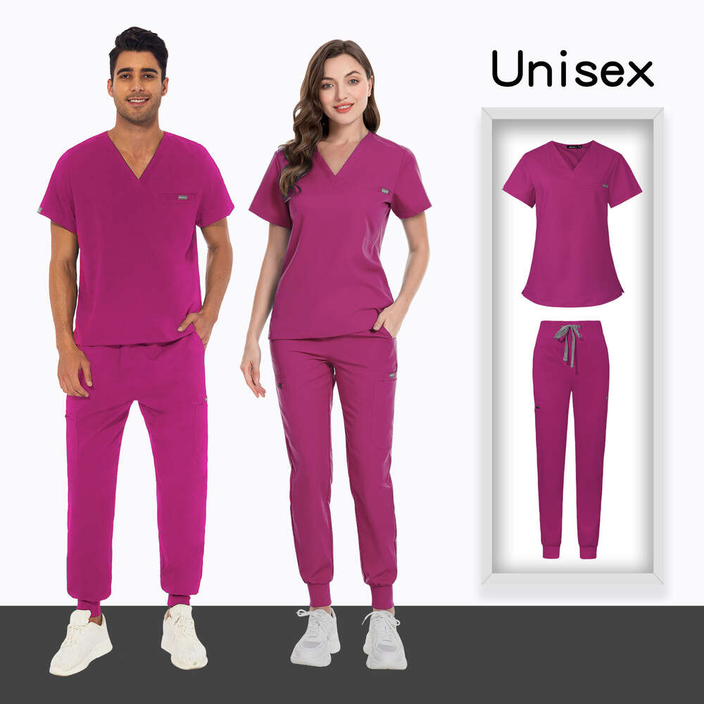 Niaa Hinn Scrubs Set Scrubs Designer Two Piece Set Women Undefined New Arrival Gentle Wind Washable Ventilation Solid New Pattern Leisure Time Sexy No