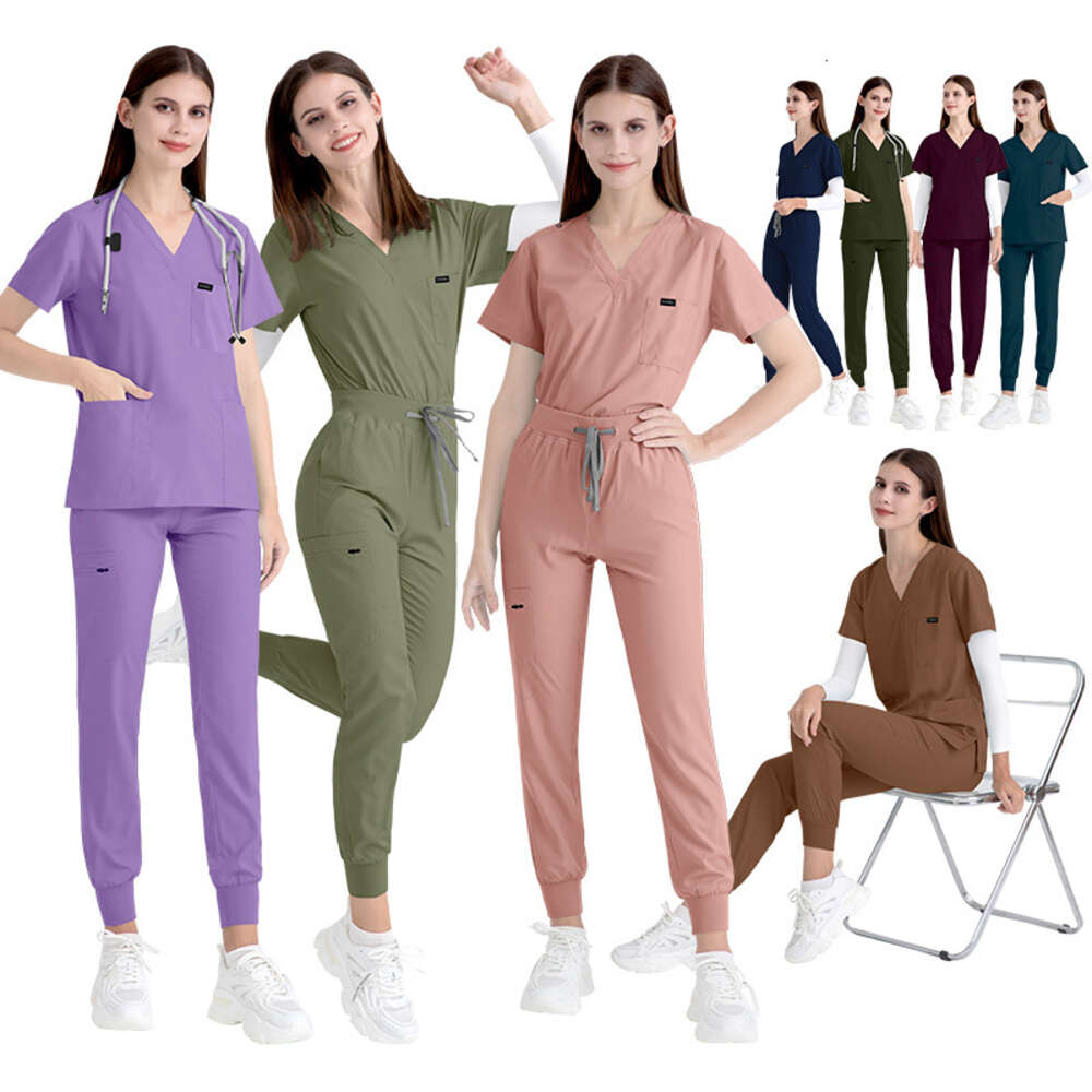 Niaa Hinn Scrubs Set Two Piece Set Women New Arrival New Product Show Thinness Gentle Wind High Elasticity Temperament Solid Loose Waist Linen Novelty