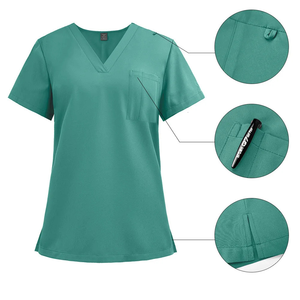 Hospital Dental Clinic Pet Shop Work Uniforms Unisex Scrubs Sets Doctors Nurses Accessories Beauty Salon Workwear 240716