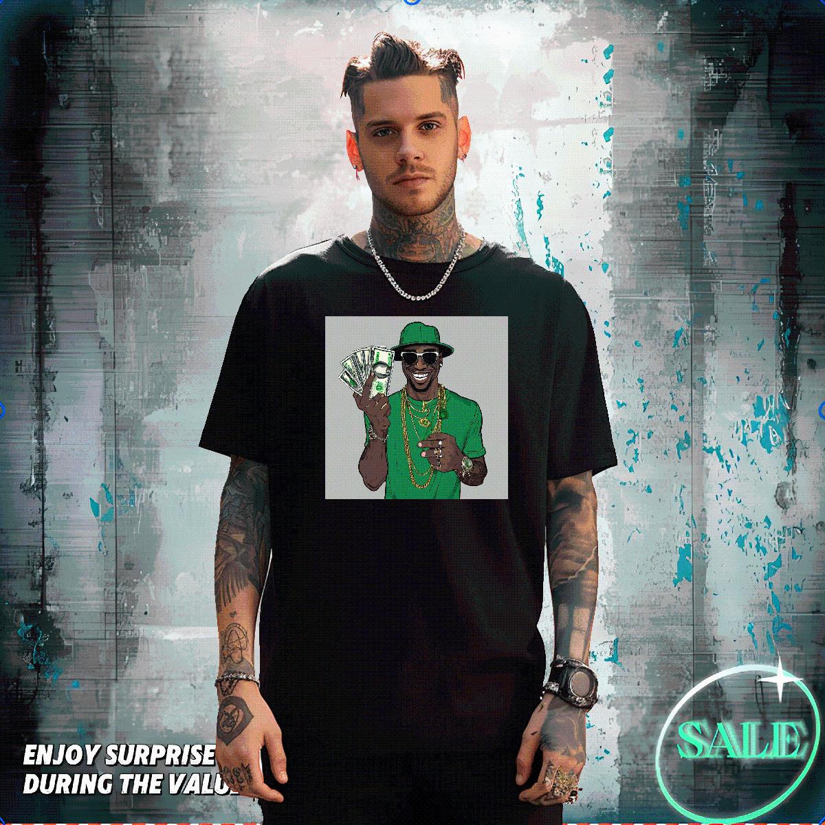 Classic Tshirts XH 230g 100% Cotton Round Neck Short Sleeve Summer Casual T-Shirts Plus Size Custom 2024 Tops Tees