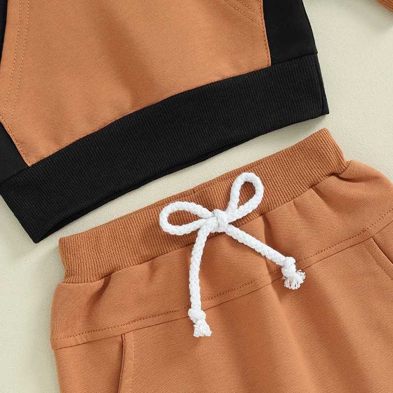 Clothing Sets Autumn Baby Boys Clothing Sets Toddler Striped Hoodie Sweatshirts + Elastic Pants 2pcs Kids Clothes New Tracksuit Suit