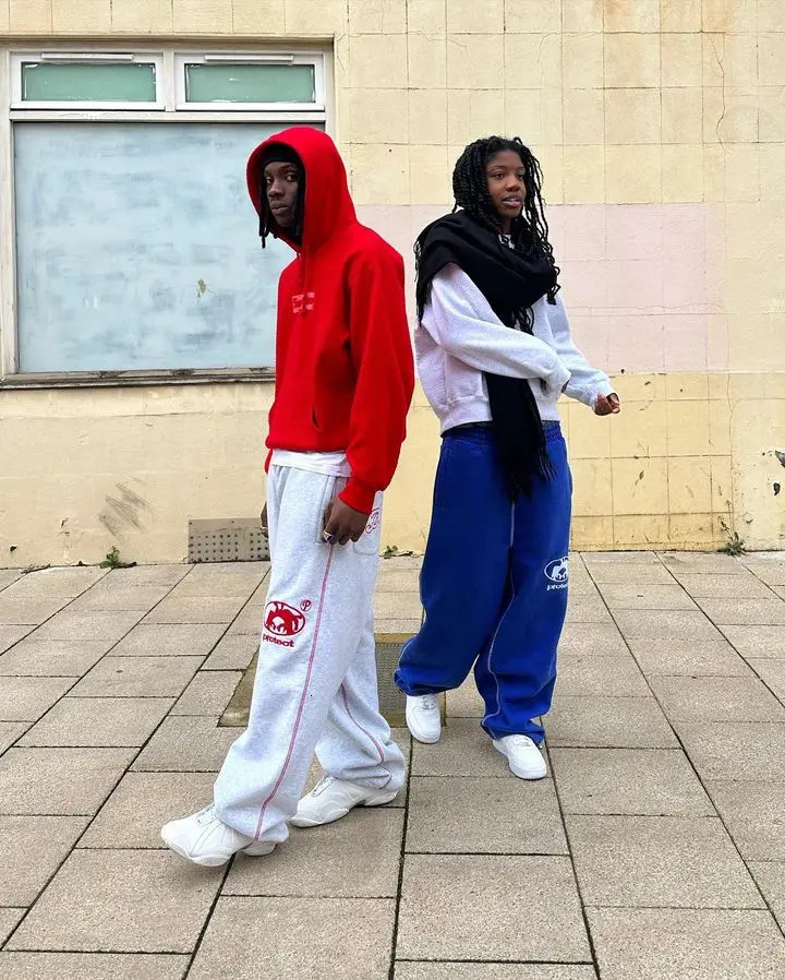 Streetwear PROTECT Sweatpants Y2K Pants Hip Hop Letter Embroidery Baggy Casual Pants Mens Womens Elastic Waist Jogging Trouser 240708