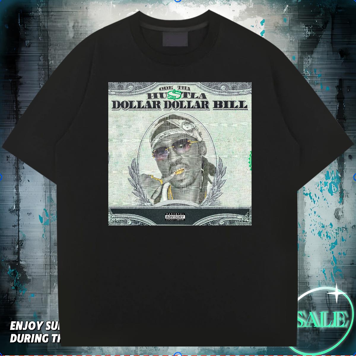 New T Shirt For Man XH 230g Cotton Skull Spring Summer Men Tees Crew Neck Cotton Breathable Loose