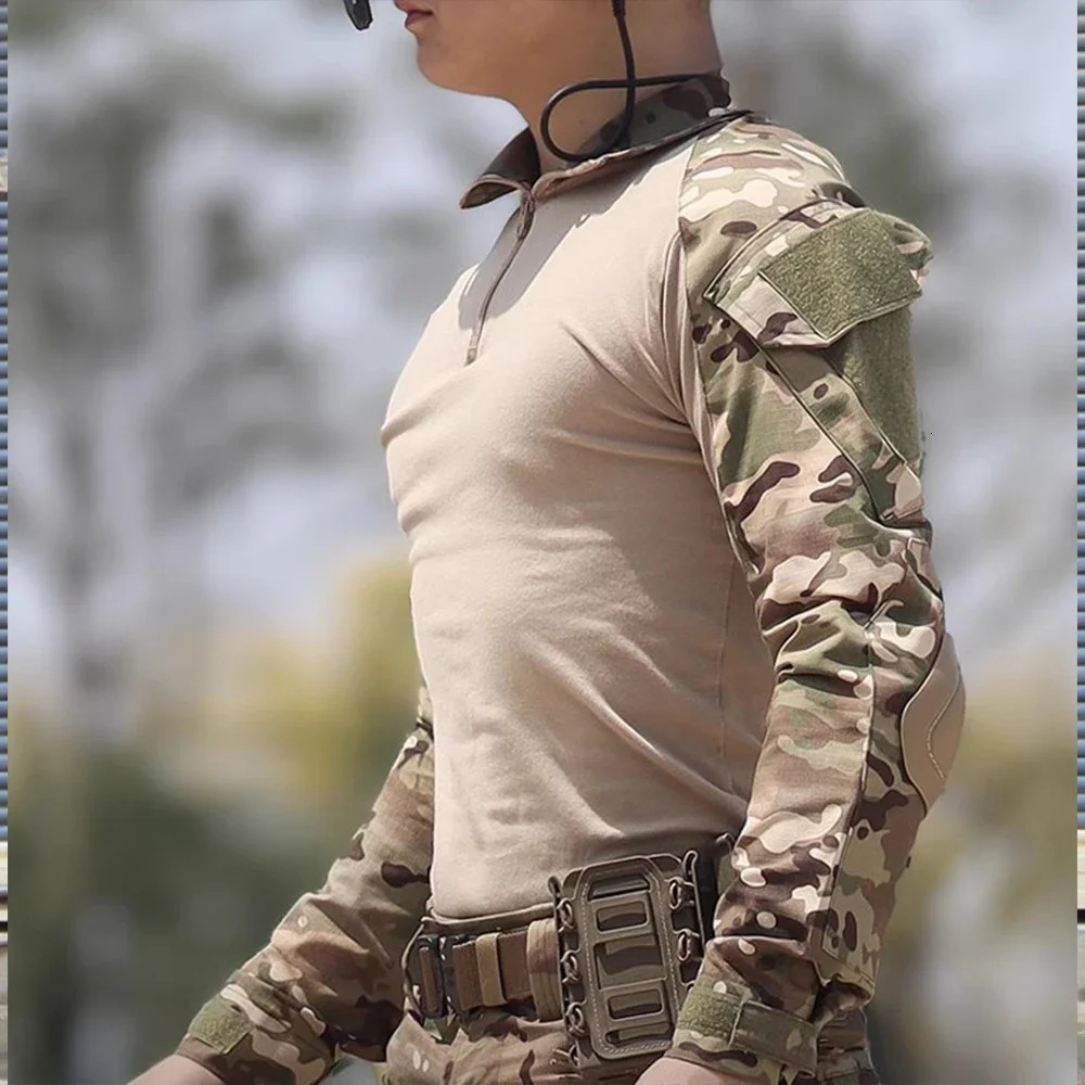 Tactical Milita Uniform Suits Camouflage Suit Hunting Shirts Pants Airsoft Paintball Clothes Sets outdoor Camo uniform Force 240716