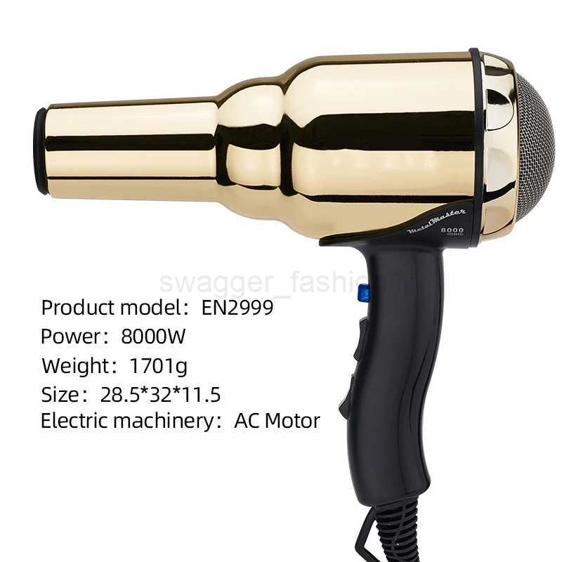 High-power Hair Dryer 8000W Multi-speed Adjustable EN-2999 Hot and Cold Constant Temperature Home Hotel Hair DryerBkl240717