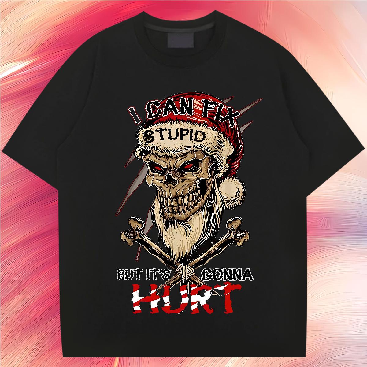 Wholesale Tshirt for Man Woman Skeleton 230g Cotton 180g Cotton Outdoor T-Shirts for Men White Plus Size 2024 Designer Tees Shirts