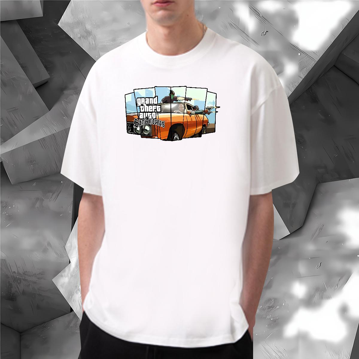 Soft Man T Shirts racing 230g 100% Cotton Casual Daily Wear 180g Cotton Mens Tshirts Fashion Designer Black White Top Tees