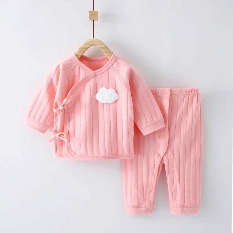 Clothing Sets Newborn Baby Sets For Girls Boys Spring Infant Baby Boy Girl Set Casual Clothes For Girl Long Sleeve T Shirt Pants Costume 0-6M