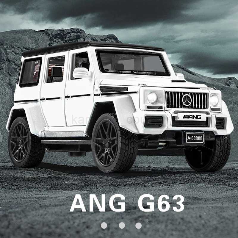 1 32 Scale G63 Alloy Toy Car Model with Sound Light Spring-Back Action - Ideal Gift for Kids Car Enthusiasts - AuthenticM240717