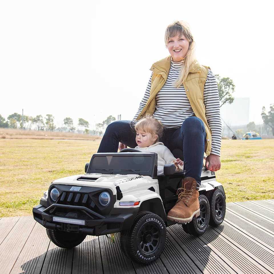 2 Seater Ride On Truck Car Remote Control 24V Electric Battery Powered Vehicle with Bluetooth AudioLED Headlight Free shipping