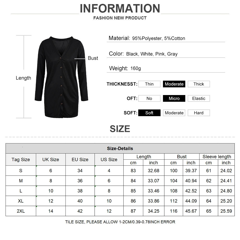 Womens Clothing Long Solid Color Casual Sleeve Cardigan Spring Summer Top Fashion Korean Outerwear Elegant Female Y2K 240712