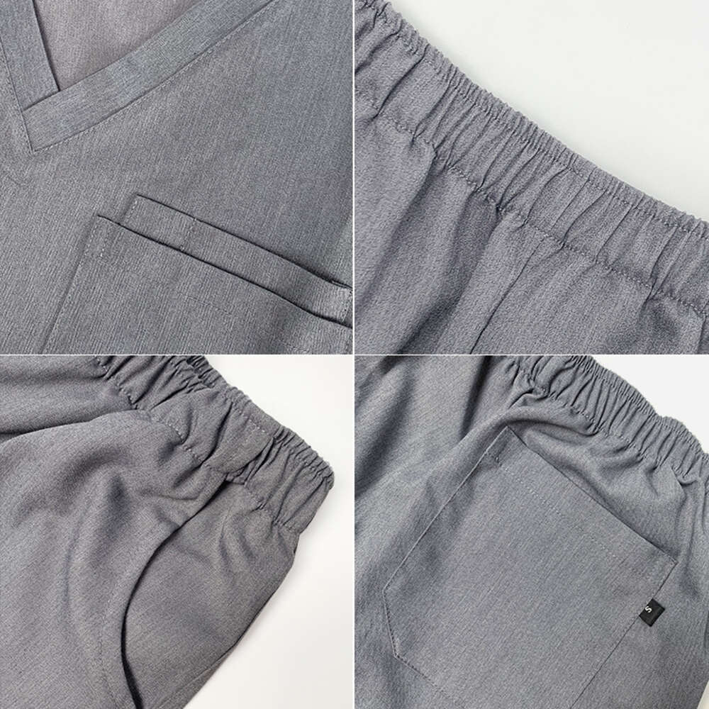 Niaa Hinn Scrubs New Product Gentle Wind Non-ironing New Pattern Business Affairs Leisure Time Fashion Temperament Bifurcated Loose