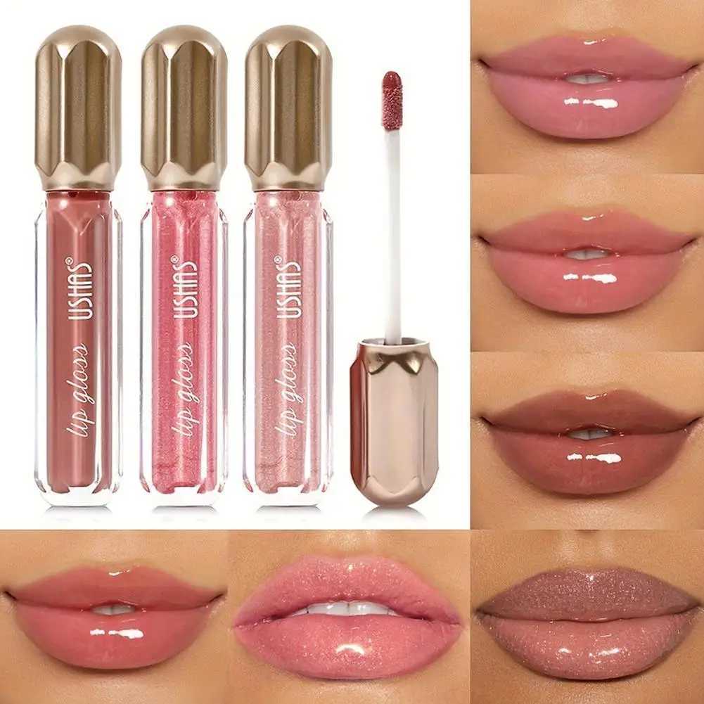 Mirror face l Lip gloss Waterproof long-lasting moisturizing lipstick gloss Lip gloss Womens cosmetics 6 colorsW241223