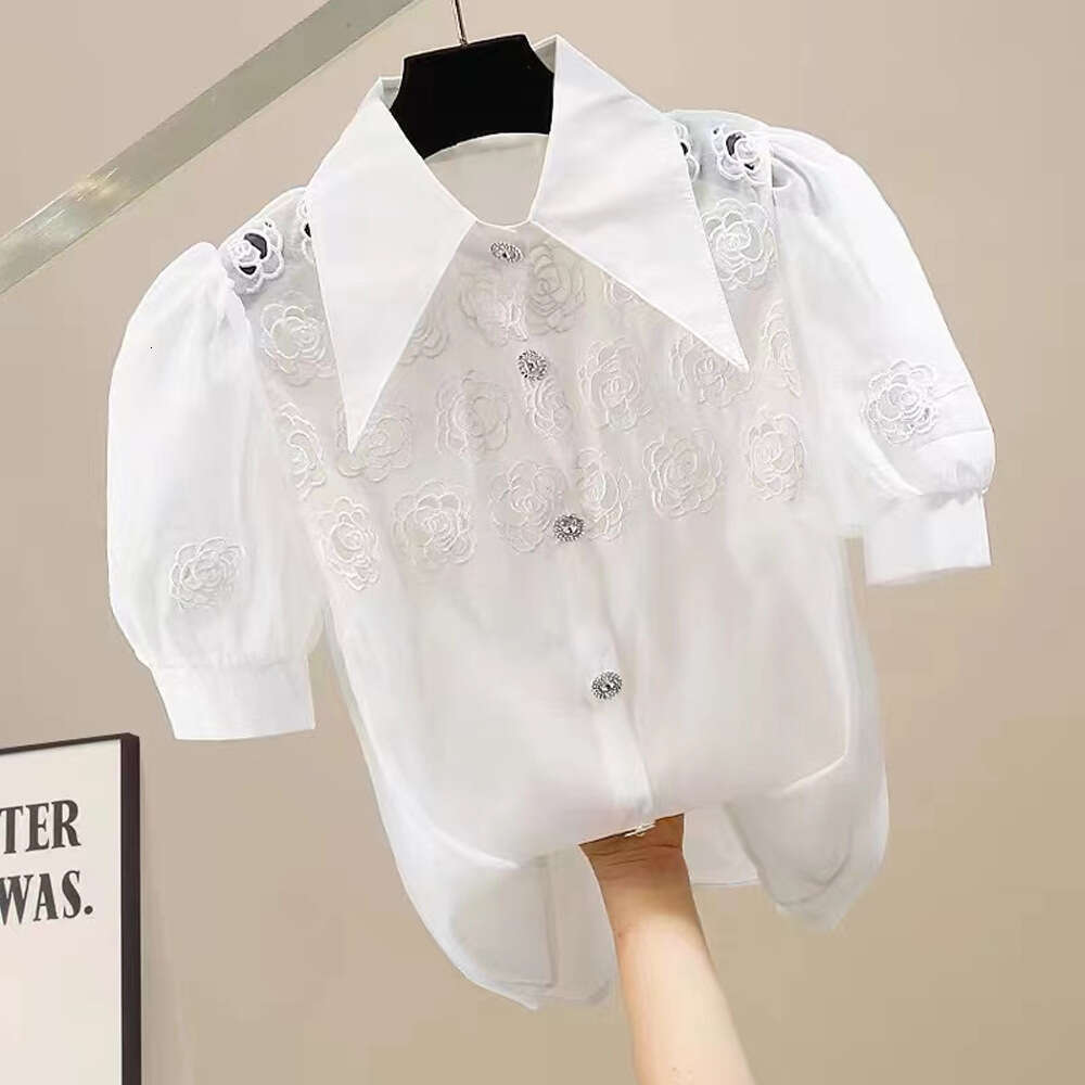 Womens Clothes Sweet Mild Best Saller New Merchandise Hip Hop Fashion Summer Printing Short Sleeve Sports Fitness Couples Chiffon Street Activity Crop