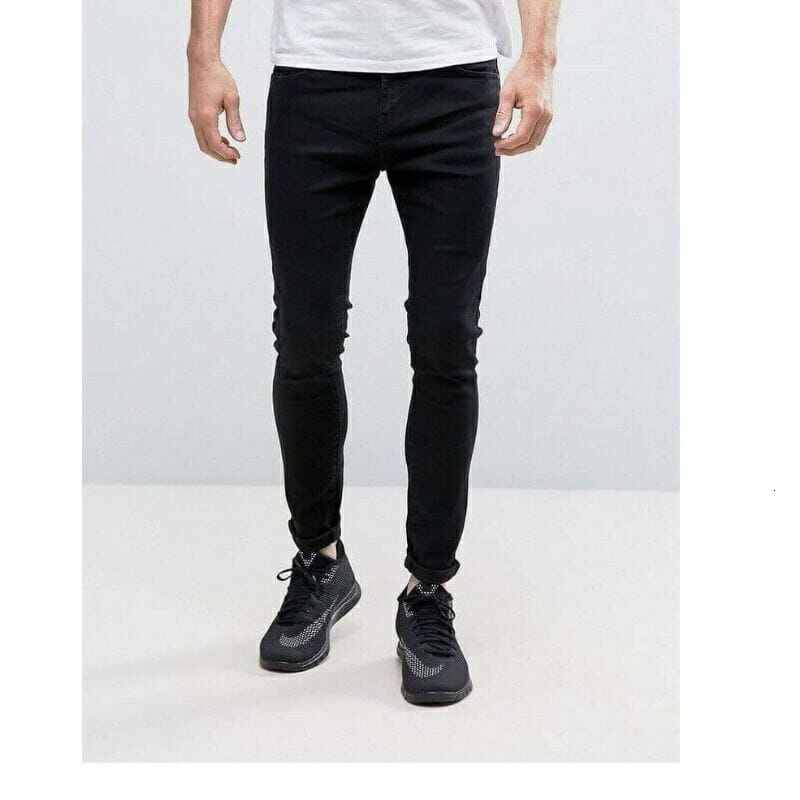 Designer men's tight jeans 26 inch -36 inch men's pants/unisex material stretchable. 100% denim jeans