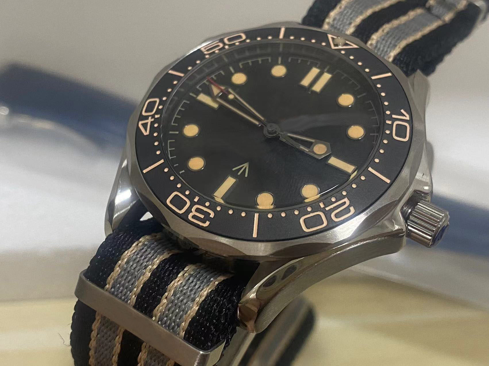 automatic watch for men designer watches high quality men's Wristwatches 007 F1 ceramic Wristwatch movement original. montre de lux fashion relojs aaa watchs