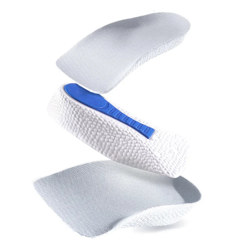 1535CM Invisible Height Increasing Insole Orthopedic Arch Support Soft Elastic Light Weight for Men Women Shoes Pads 240711